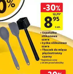 Intermarche Szpatułka silikonowa, łyżka silikonowa, tłuczek do mięsa oferta