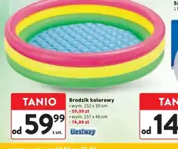 Intermarche Brodzik kolorowy Bestway oferta
