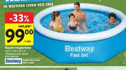 Intermarche Basen rozporowy Bestway Fast Set oferta
