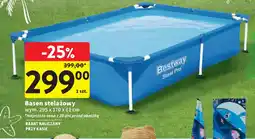 Intermarche Basen stelażowy Bestway Steel Pro oferta