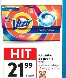 Intermarche Kapsułki do prania Vizir oferta