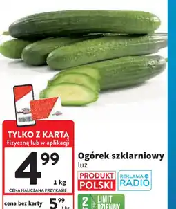 Intermarche Ogórek szklarniowy oferta