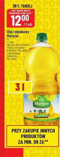 Polomarket Olej Marysia oferta