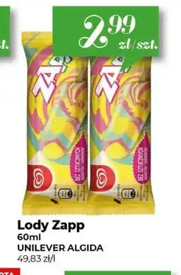 Społem Lody Zapp oferta