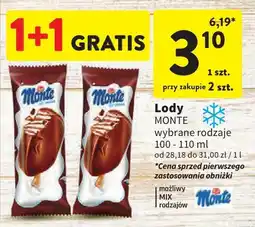 Intermarche Lody Monte 100-110ml oferta