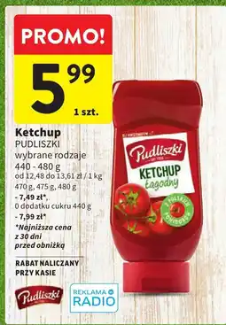 Intermarche Ketchup Pudliszki 440-480g oferta