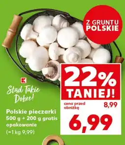 Kaufland Pieczarki K-Stąd Takie Dobre oferta