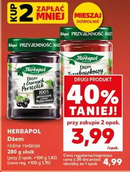 Kaufland Dżem Herbapol oferta