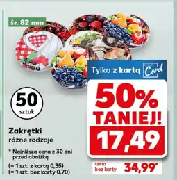 Kaufland Zakrętka do słoika oferta