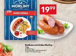 Lewiatan Kiełbasa morlińska Morliny 1kg oferta