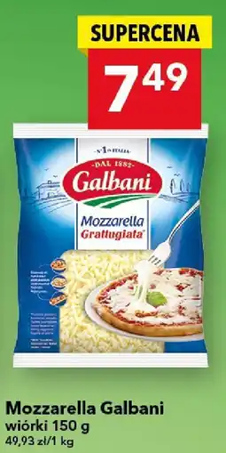 Lewiatan Mozzarella Galbani wiórki 150g oferta
