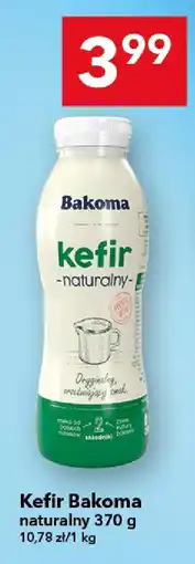 Lewiatan Kefir Bakoma naturalny 370g oferta