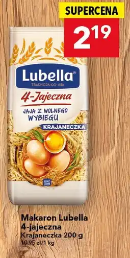 Lewiatan Makaron Lubella 4-jajeczna 200g oferta