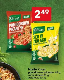 Lewiatan Nudle Knorr ser w ziołach 61 g oferta
