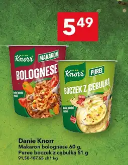 Lewiatan Puree Knorr boczek z cebulką 51 g oferta
