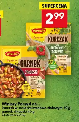 Lewiatan Winiary Pomysł na... garnek chłopski 40 g oferta