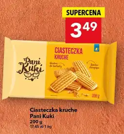 Lewiatan Ciasteczka kruche Pani Kuki 200g oferta