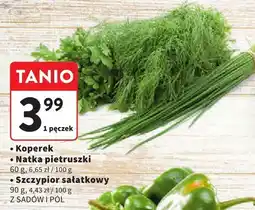 Intermarche Koperek, natka pietruszki, szczypior sałatkowy Intermarche oferta