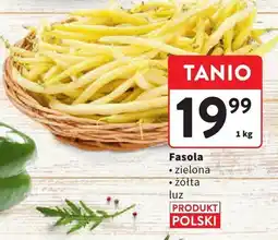 Intermarche Fasola zielona, żółta luz Intermarche oferta