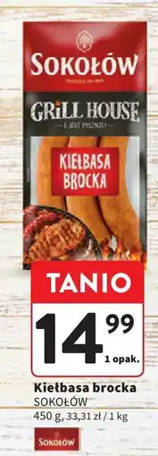 Intermarche Kiełbasa brocka Sokołów 450g oferta