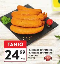 Intermarche Kiełbasa ostrołęcka z serem Pekpol 1kg oferta