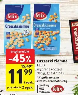 Intermarche Orzeszki ziemne Felix 380g oferta