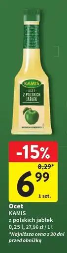 Intermarche Ocet z polskich jabłek KAMIS 0.25l oferta
