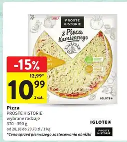 Intermarche Pizza Proste Historie 370-390g oferta