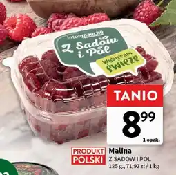 Intermarche Malina z sadów i pól 125g oferta