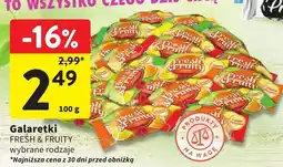 Intermarche Galaretki Fresh & Fruity 100g oferta