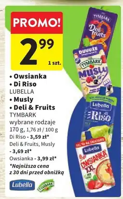 Intermarche Musli Deli & Fruits 170g TYMBARK oferta