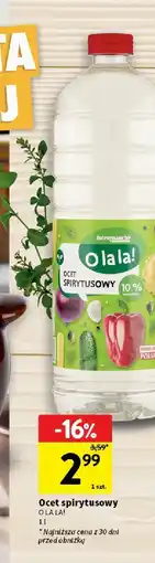 Intermarche Ocet spirytusowy 1l O! La La! oferta