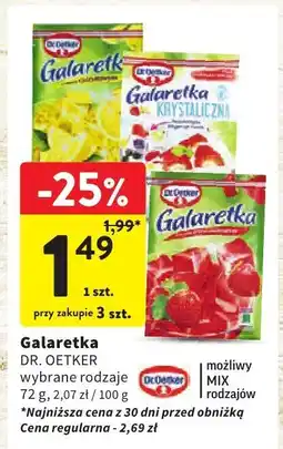 Intermarche Galaretka DR. OETKER 72g oferta