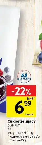 Intermarche Cukier żelujący DIAMANT 500g oferta