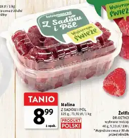 Intermarche Malina 125g Z Sadów i Pól oferta