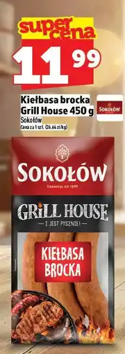 Topaz Kiełbasa brocka Grill House 450g Sokołów oferta
