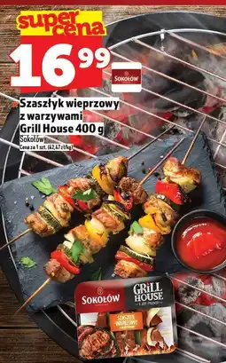 Topaz Szaszłyki wieprzowe z warzywami Grill House 400g Sokołów oferta