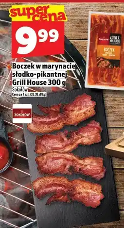 Topaz Boczek w marynacie słodko-pikantnej Grill House 300g Sokołów oferta
