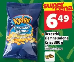 Topaz Orzeszki ziemne solone Kriss 380g oferta