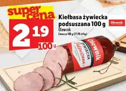 Topaz Kielbasa żywiecka podsuszana 100g Olejnik oferta