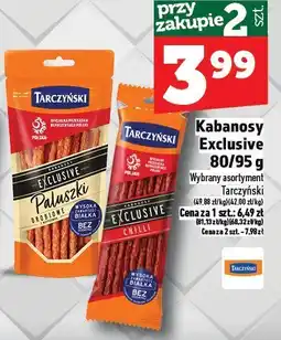 Topaz Kabanosy Exclusive 80/95 g Tarczyński oferta