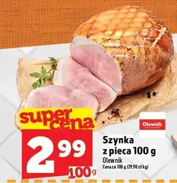 Topaz Szynka z pieca 100g Olejnik oferta