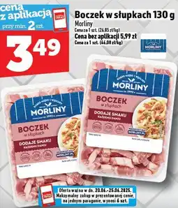 Topaz Boczek w słupkach 130 g Morliny oferta