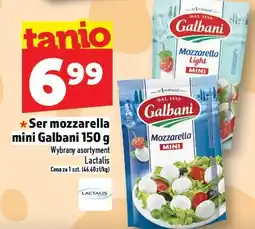 Topaz Ser mozzarella mini Galbani 150 g Lactalis oferta