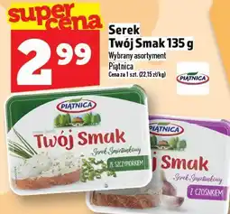 Topaz Serek Twój Smak 135 g Piątnica oferta