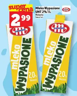 Topaz Mleko Wypasione UHT 2% 1L Mlekovita oferta