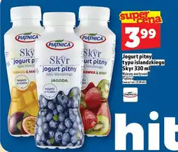 Topaz Jogurt pitny typu islandzkiego Skyr 330 ml Piątnica oferta