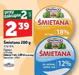 Topaz Śmietana 200 g Piątnica oferta