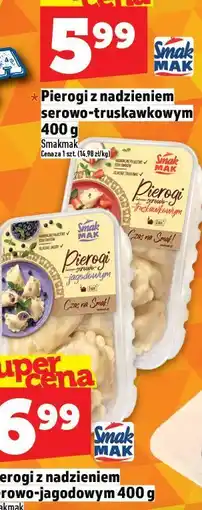 Topaz Pierogi z nadzieniem serowo-jagodowym 400g Smakmak oferta