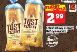 Topaz Chleb tostowy pszenny 500g Marka Własna oferta